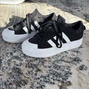 adidas Black and White Women's Sneakers